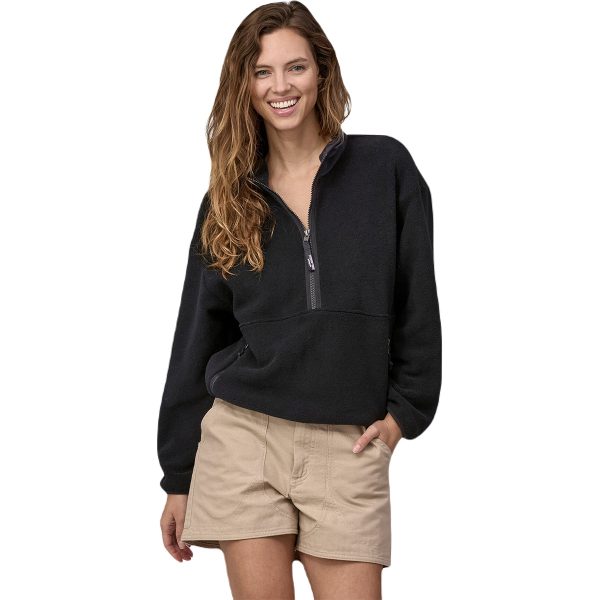 Patagonia Women s Black Synchilla Fleece Marsupial Cheap - Image 2
