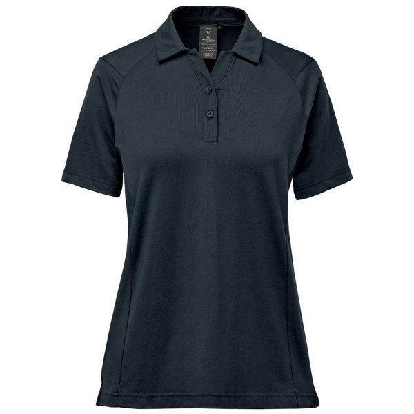 Stormtech Women s Navy Oasis Short Sleeve Polo Hot on Sale