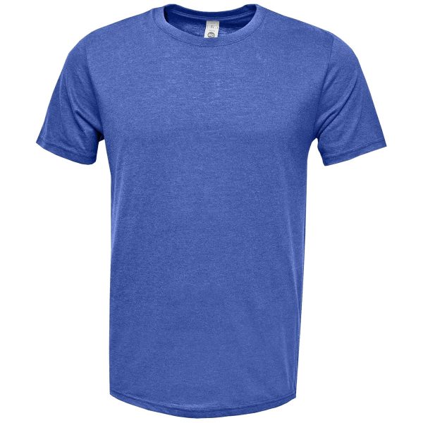 BAW Men s Royal Tri-Blend T-Shirt Short Sleeve For Discount
