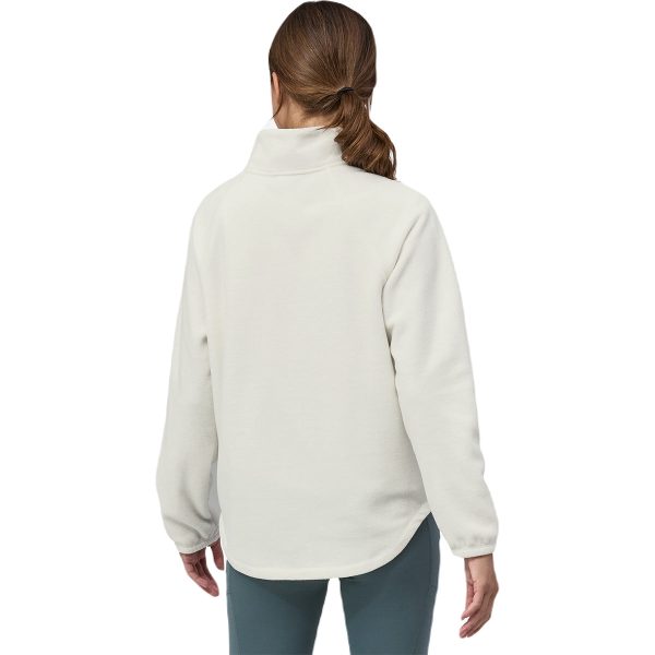Patagonia Women s Birch White Classic Microdini Fleece Jacket For Sale - Image 3