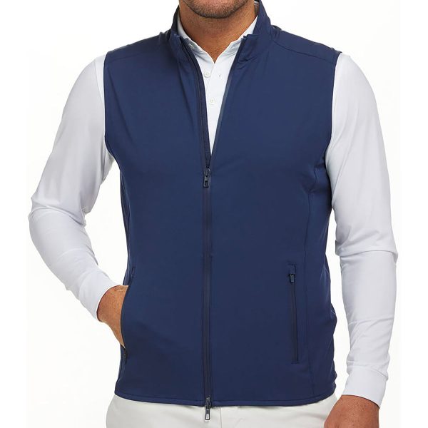 Holderness & Bourne Men s Navy The Hayes Vest Supply