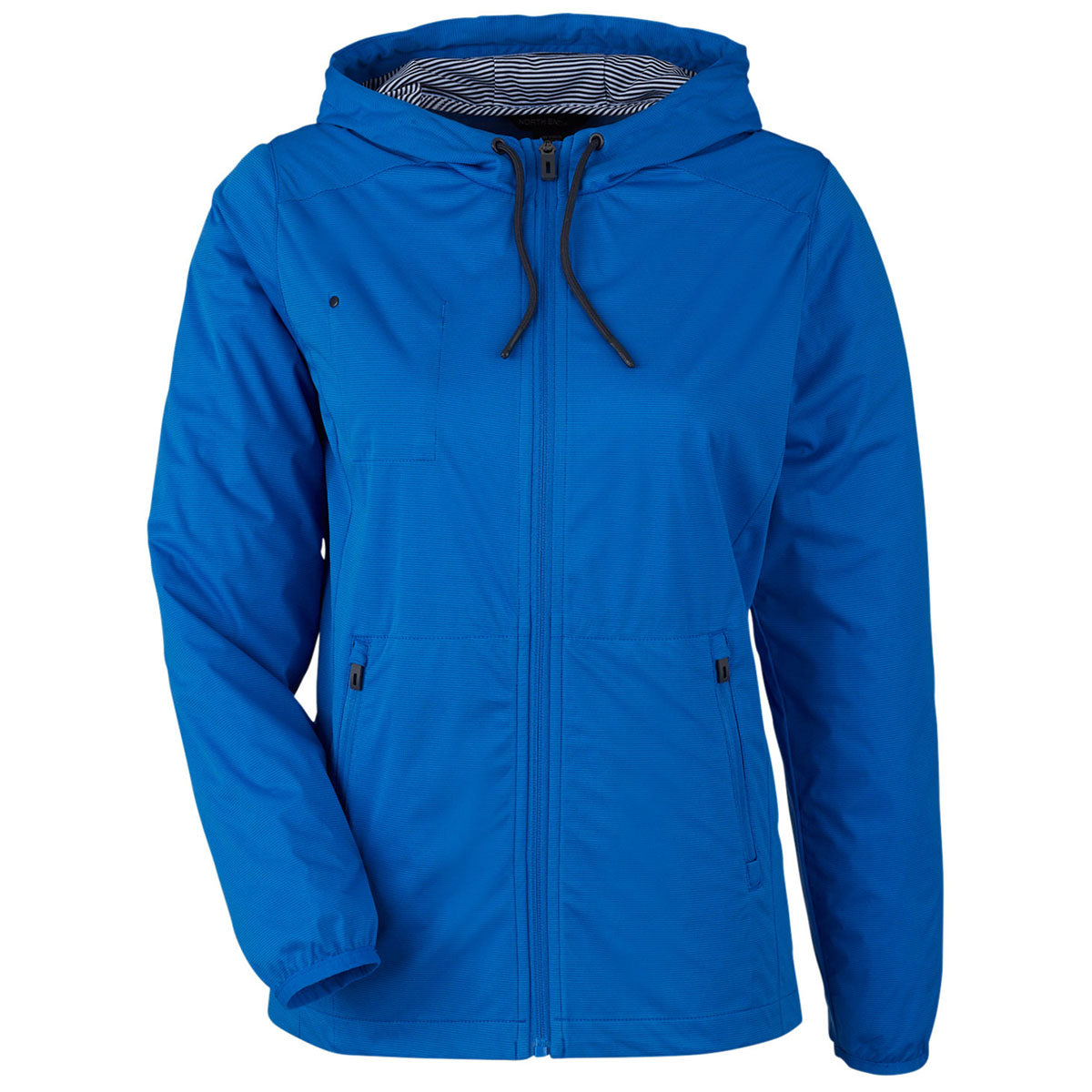 North End Women s Light Nautical Blue Heather Network Lightweight Jacket Sale