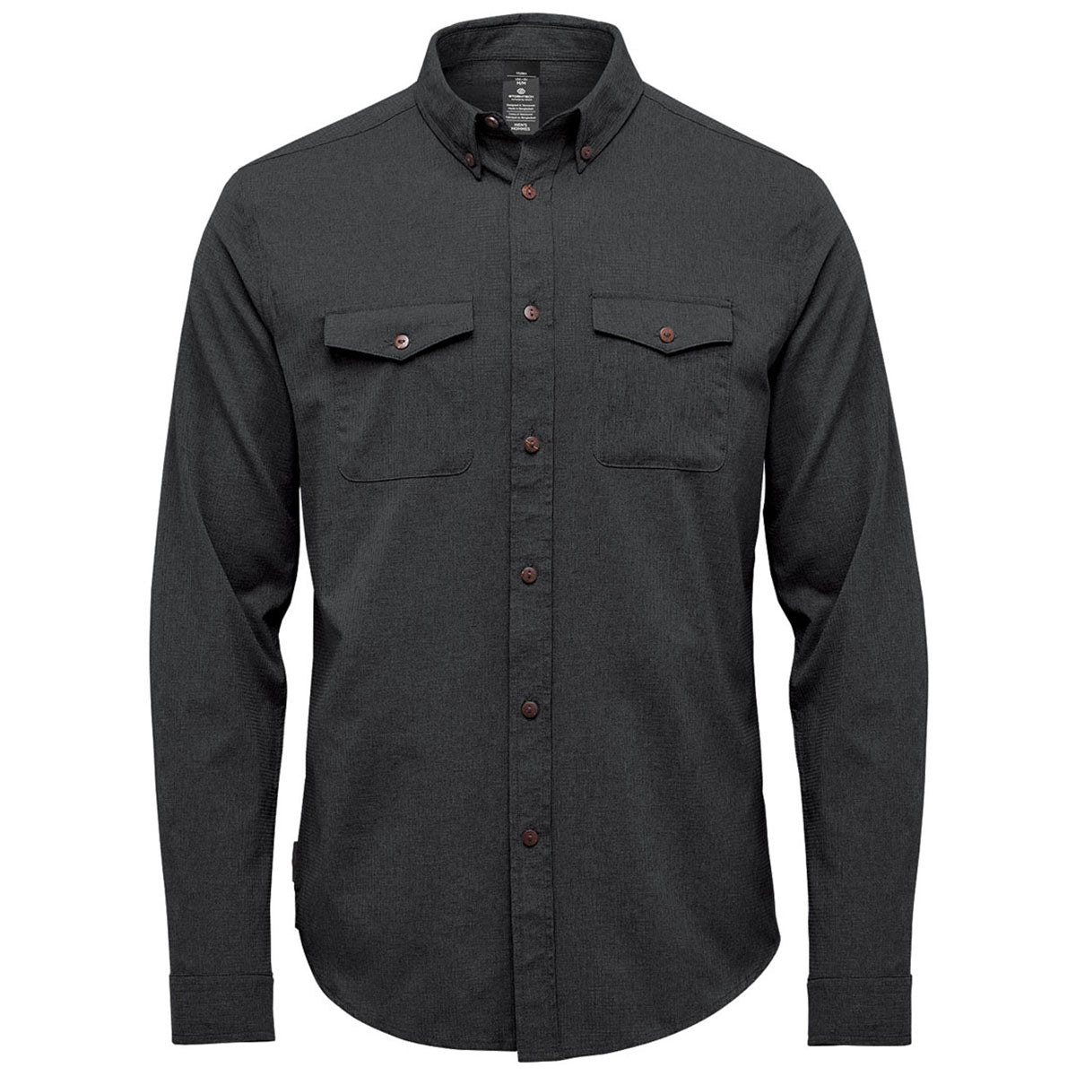 Stormtech Men s Black Azores Quick Dry Long Sleeve Shirt Online