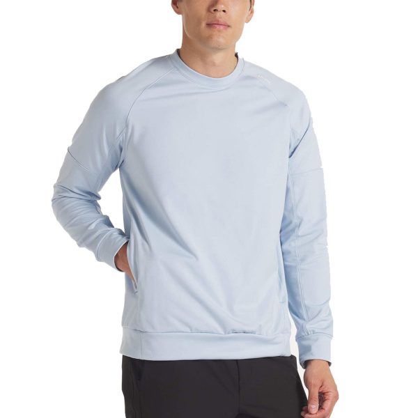 UNRL Unisex Sky Blue Crossover Crewneck Online Hot Sale - Image 4